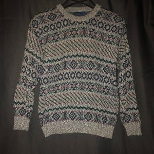 💍vintage southwestern pattern knit sweater